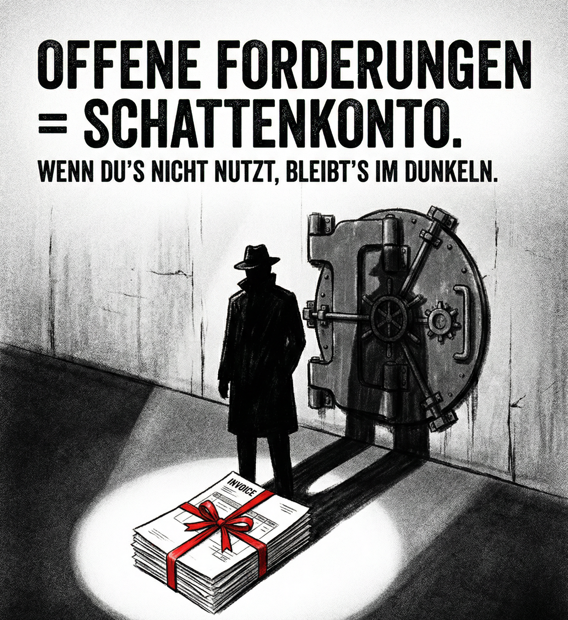 Offene Forderungen sind wie ein Schattenkonto: nutzbar, wenn du es aktivierst.